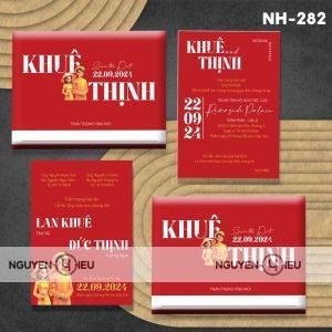 Thiệp cưới Hiếu Nguyễn thiết kế